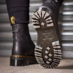 Dr. Martens Dr Martens 2976 Jetta Sendal Zipped Chelsea Boots (Black) -Alternative Clothing Store 0005478