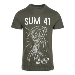 Official Sum 41 Reaper T-Shirt (Green)