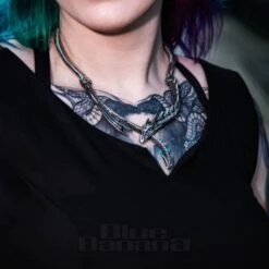 Alchemy Gothic Dragon's Lure Necklace (Silver) -Alternative Clothing Store 020a773b6c1850a501e53c862753 alchemy dragon necklace