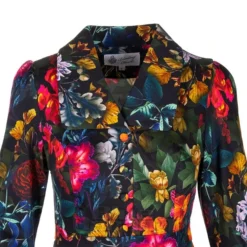 Bleeding Heart Collared Floral Dress (Multicolored) -Alternative Clothing Store 02ab5dcc58ad5c9a5b5df782f536 150779 b