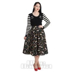 Banned Anchor Pinup Skirt (Black) -Alternative Clothing Store 02f3feeda87c638fc17eafd0206d