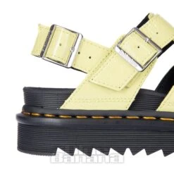 Dr. Martens Dr Martens Voss II Distressed Patent Sandals (Lime Green) -Alternative Clothing Store 06f218c665d75bd2fb77ab74f292 151115 g