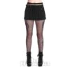 Banned Darina Pinstripe Skirt (Black)