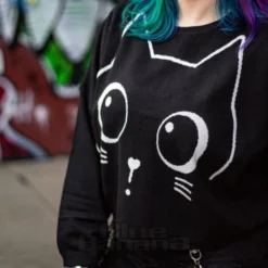 Banned Haru Jumper (Black) 10 Banned Haru Jumper (Black) -Alternative Clothing Store 095e9eb3b38adb87de3fc9127845 banned haru jumper black 3