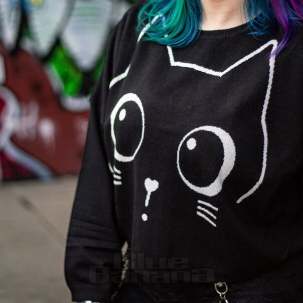 Banned Haru Jumper (Black) 4 Banned Haru Jumper (Black) - Image 4