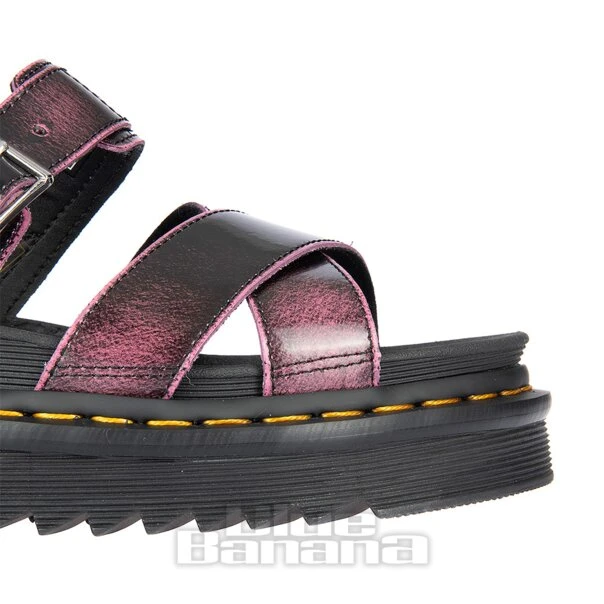 Dr. Martens Dr Martens Voss II Two Tone Vegan Rub Off Sandals (Black) 8 Dr. Martens Dr Martens Voss II Two Tone Vegan Rub Off Sandals (Black) - Image 8