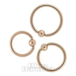 Blue Banana Plasma Gold 2.4mm BCR (Gold) -Alternative Clothing Store 100285 c