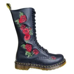 Dr. Martens Dr Martens 1914 Vonda Boots (Black/Red) -Alternative Clothing Store 101150 b