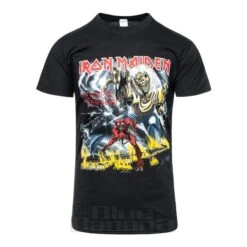 Official Iron Maiden Beast T Shirt (Black)