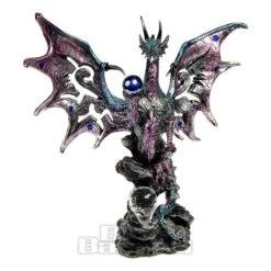 Nemesis Now Dragon Protector Figurine (Blue) -Alternative Clothing Store 109150 b