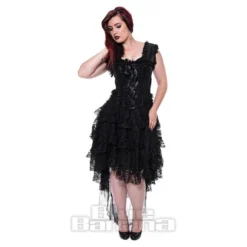 Blue Banana Clarissa Dress (Black) -Alternative Clothing Store 111466 a v2