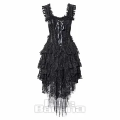 Blue Banana Clarissa Dress (Black) -Alternative Clothing Store 111466 c v2