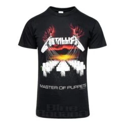 Official Metallica Master Of Puppets T Shirt (Black)