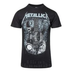 Official Metallica Hammett Ouija Guitar T Shirt (Black)