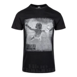 Official Nirvana Nevermind T Shirt (Black)
