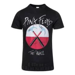 Official Pink Floyd Hammers Logo T Shirt (Black)