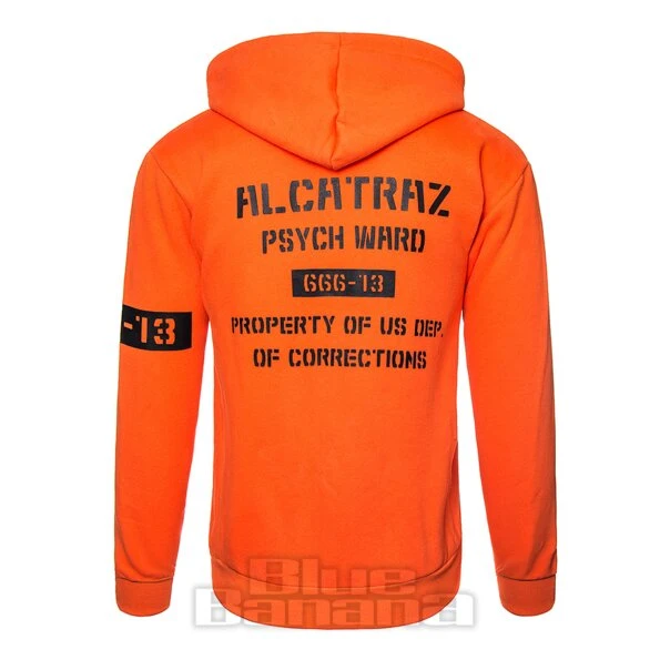 Jawbreaker Alcatraz Hoodie (Orange) 2 Jawbreaker Alcatraz Hoodie (Orange) - Image 2
