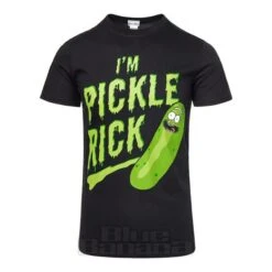 Rick & Morty Pickle Rick T Shirt (Black)
