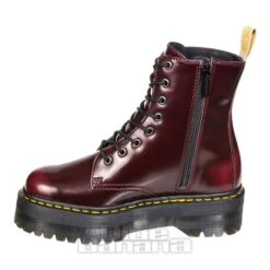 Dr. Martens Dr Martens Vegan Jadon II Boots (Cherry Red) 7 Dr. Martens Dr Martens Vegan Jadon II Boots (Cherry Red) -Alternative Clothing Store 126244 b