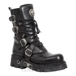 New Rock M.373-S29 Reactor Half Boots (Black)