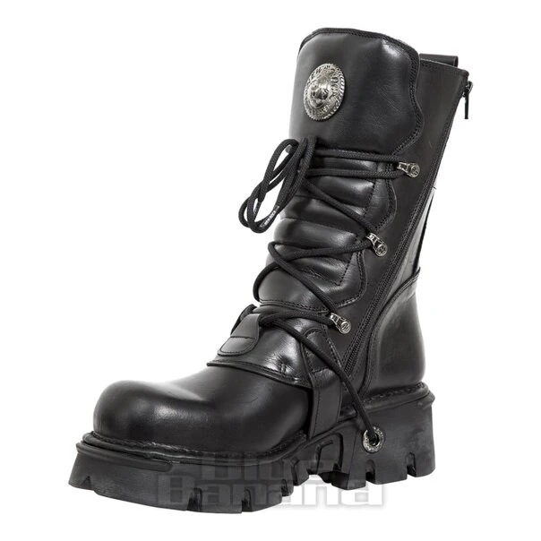 New Rock M.373-S29 Reactor Half Boots (Black) 2 New Rock M.373-S29 Reactor Half Boots (Black) - Image 2