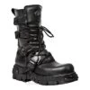 New Rock M.373-S18 Reactor Calf Boots (Black)