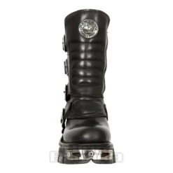 New Rock M.373X-S28 Reactor Calf Boots (Black) -Alternative Clothing Store 128761 m 373x s28 c