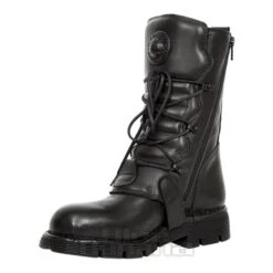 New Rock M.1473-S49 Comfort-Light Calf Boots (Black) -Alternative Clothing Store 129112 m 1473 s49 b