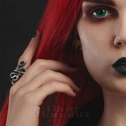 Alchemy Gothic Psalm 68 Ring (Q-T) 7 Alchemy Gothic Psalm 68 Ring (Q-T) -Alternative Clothing Store 131867 c