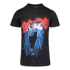 Official AC/DC Thunderstruck T Shirt (Black)