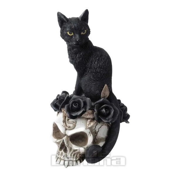 Alchemy Grimalkin's Ghost Cat Skull Ornament 1 Alchemy Grimalkin's Ghost Cat Skull Ornament