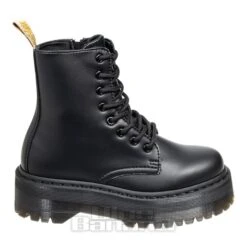 Dr. Martens Dr Martens Vegan Jadon II Boots (Mono Black) -Alternative Clothing Store 133838 a v2