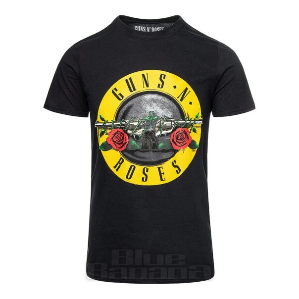 Official Guns N Roses Classic Logo T Shirt (Black) 1 Official Guns N Roses Classic Logo T Shirt (Black)