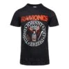 Official Ramones Vintage Eagle Seal T Shirt (Black)