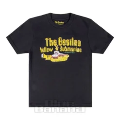 Official The Beatles Nothing Is Real Kids T Shirt (Black)