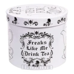 Alchemy Freaks Like Me Drink Tea Set (White) -Alternative Clothing Store 137242 b v2