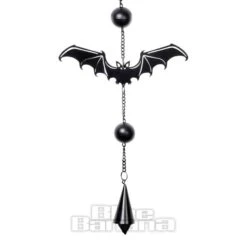 Alchemy Gothic Bat Hanging Decoration (Black) -Alternative Clothing Store 137252 b