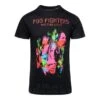 Official Foo Fighters Wasting Light T Shirt (Black)