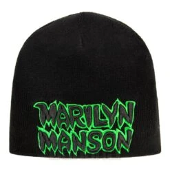 Official Marilyn Manson Logo Beanie (Black)