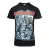 Official Iron Maiden 9 Eddies T Shirt (Black)