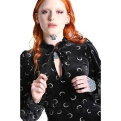 Hell Bunny Misty Moon Dress (Black) 14 Hell Bunny Misty Moon Dress (Black) -Alternative Clothing Store 13fe0be21fcc106310cef7456fdc