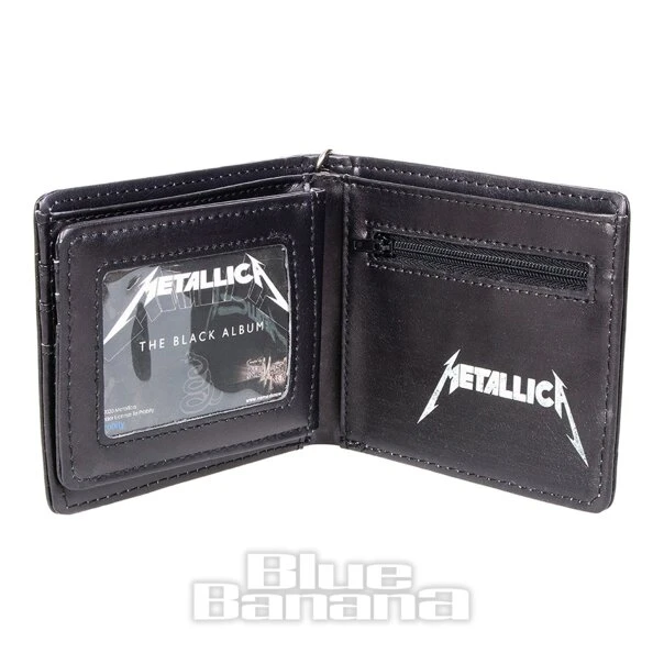 Nemesis Now Metallica Black Album Wallet (Black) 3 Nemesis Now Metallica Black Album Wallet (Black) - Image 3