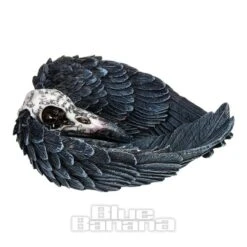 Nemesis Now Edgars Raven Trinket Holder (17cm) -Alternative Clothing Store 140010 b v2