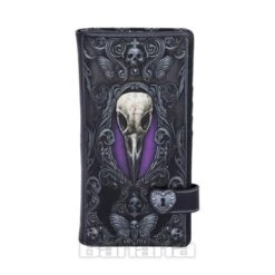 Nemesis Now Edgar's Raven Purse (Black/Purple)