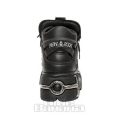 New Rock M-106-VS1 Vegan Ankle Boots (Black) -Alternative Clothing Store 140056 m 106 vs1 d