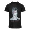 Official David Bowie Aladdin Sane T Shirt (Black)