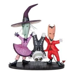 Nightmare Before Christmas Shock, Lock & Barrel Figurine