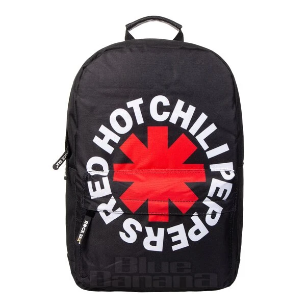Rocksax Red Hot Chili Peppers Asterix Backpack (Black) 1 Rocksax Red Hot Chili Peppers Asterix Backpack (Black)