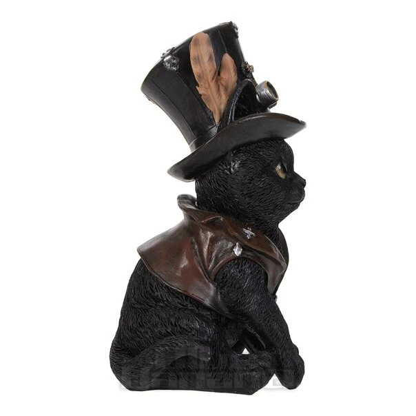 Nemesis Now Cogsmiths Cat Figurine (18.5cm) 2 Nemesis Now Cogsmiths Cat Figurine (18.5cm) - Image 2