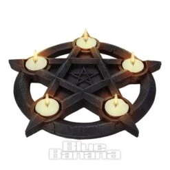 Nemesis Now Pentagram Tea Lights Holder (26cm)